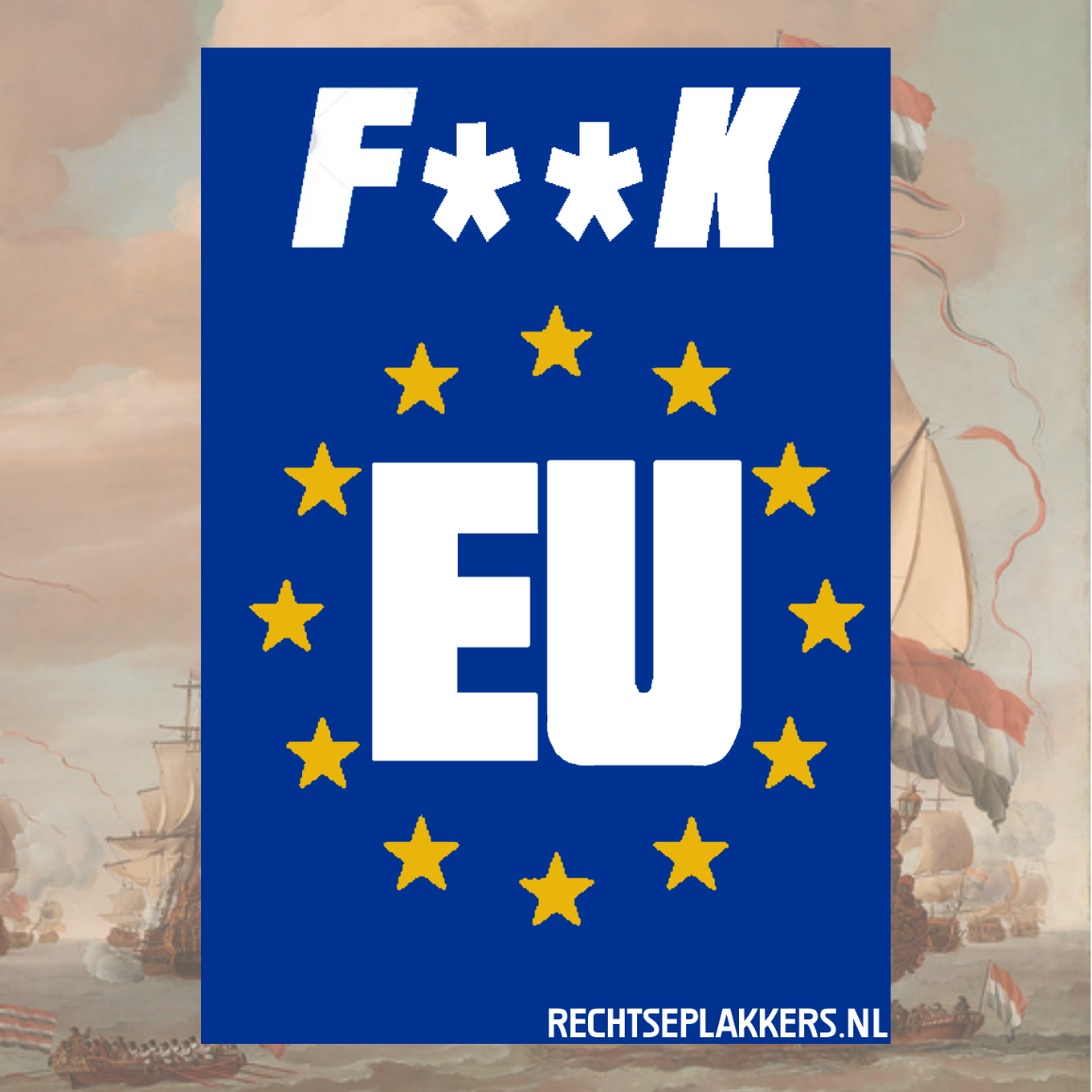 “F*CK EU” Sticker