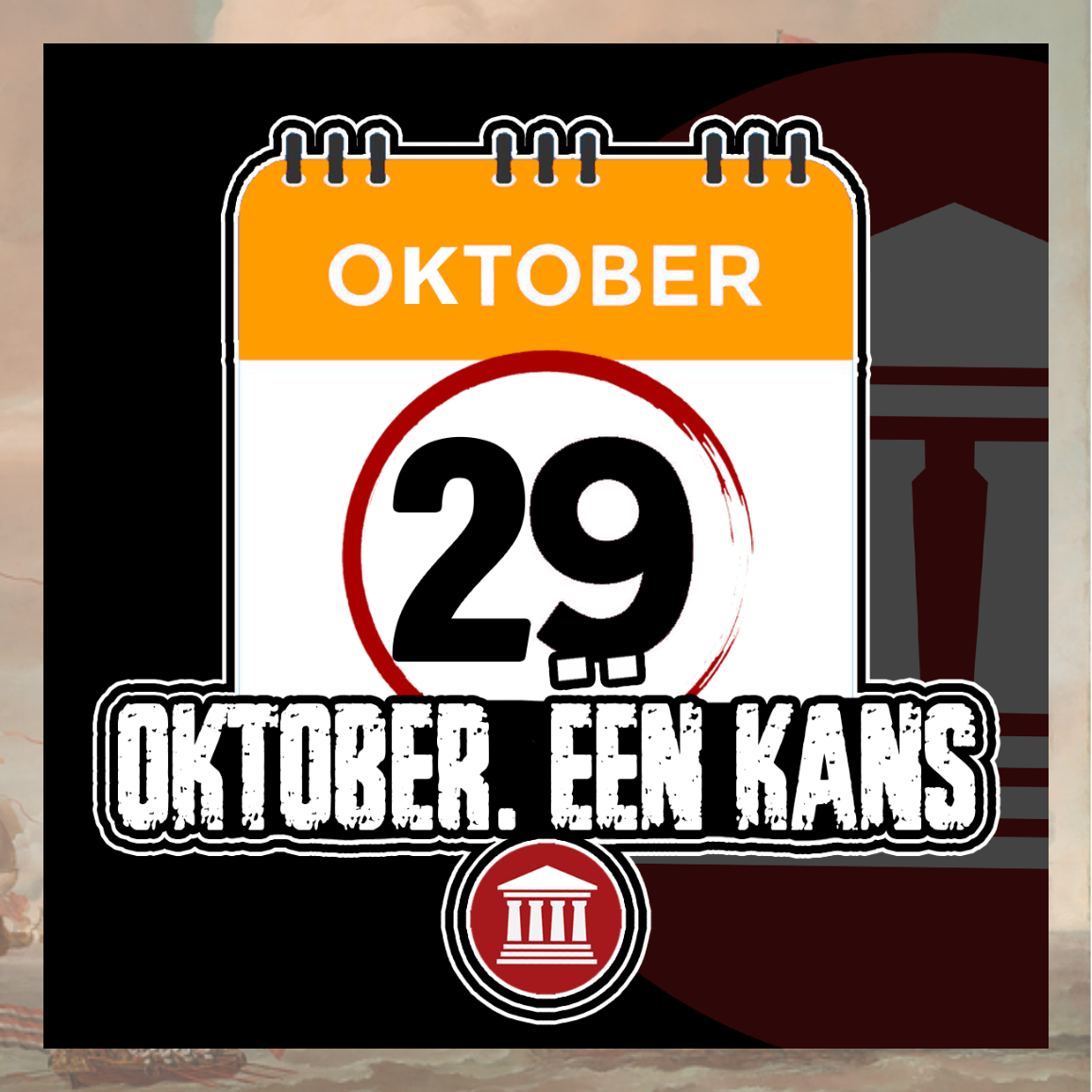 “29 Oktober, FvD!” Sticker